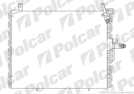 Радиаторы кондиционера - Polcar 5014K8A4