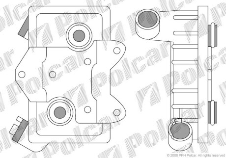 Радиаторы масла - Polcar 5014L84X