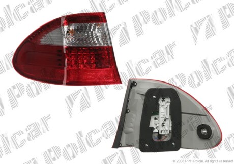 Lampa tylna - Polcar 5016874X