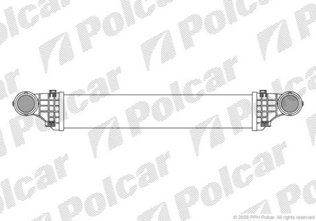 Радиаторы воздуха (Интеркулеры) - Polcar 5016J82X