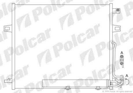 Радиаторы кондиционера - Polcar 5045K8C1