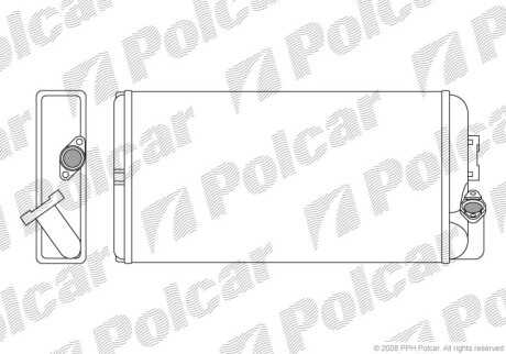 Радиаторы обогрева - Polcar 5053N8-1