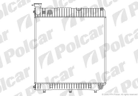 Радиаторы охлаждения - Polcar 506108-2