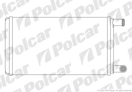 Радиаторы обогрева - Polcar 5061N8-1 (фото 1)