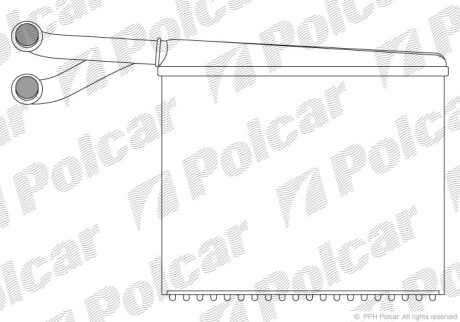 Радиаторы обогрева - Polcar 5062N82