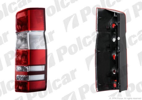 Lampa tylna - Polcar 5065870E