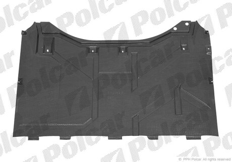 Защита под коробку передач - Polcar 509834-6