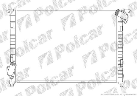 Радиаторы охлаждения - Polcar 510108-2