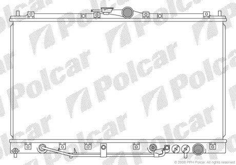 Радиаторы охлаждения - Polcar 520708-2