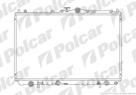 Радиаторы охлаждения - Polcar 521008-2