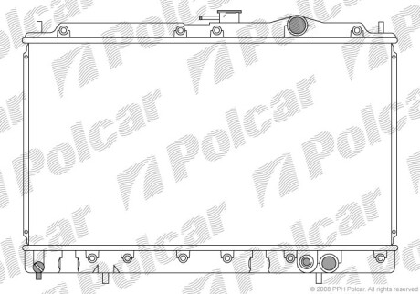 Радиаторы охлаждения - Polcar 522008-2