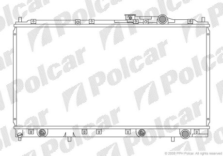 Радиаторы охлаждения - Polcar 522108-5