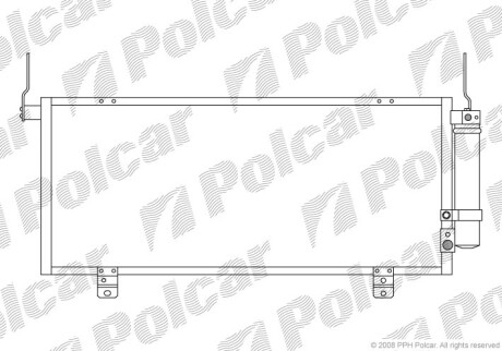 Радиаторы кондиционера - Polcar 5246K8C1