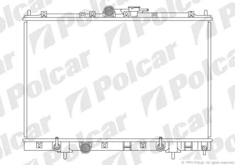 Радиаторы охлаждения - Polcar 526908-2