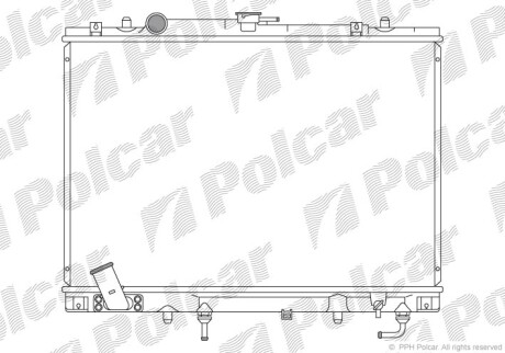 Радиаторы охлаждения - Polcar 527308-2