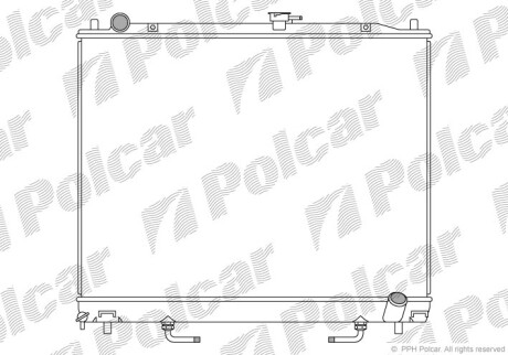 Радиаторы охлаждения - Polcar 527408-3