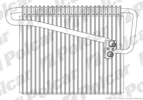 Испаритель кондиционера - Polcar 5508P8-2