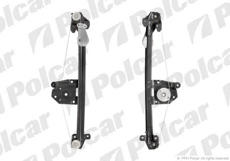 Стеклоподъемник электрический без электромотора - (5140015, 90521877) Polcar 5508PSG3