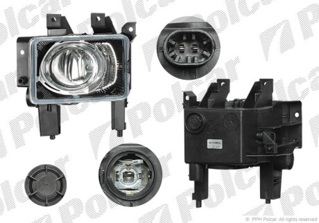 Lampa p/mgielna-prze - Polcar 551029E