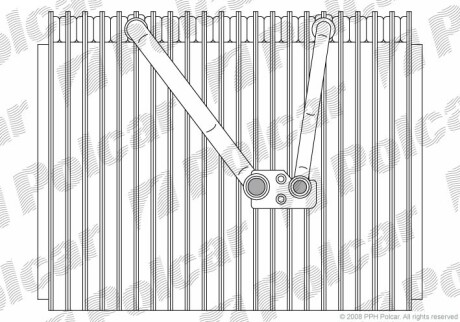 Испаритель кондиционера - Polcar 5516P8-2
