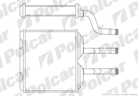 Радиаторы обогрева - Polcar 5555N8-1