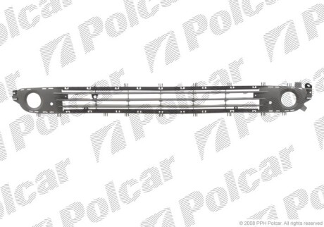 Решетка в бампере - (1400677) Polcar 5556271J