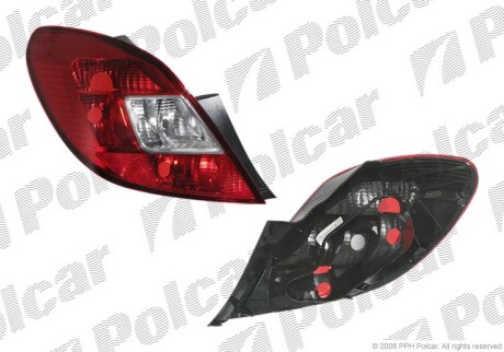 Lampa tylna - (1222534, 1222138) Polcar 5558871E