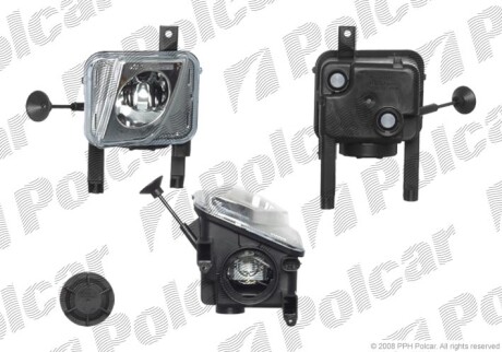 Lampa p/mgielna-prze - Polcar 5559290E