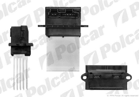 Резистор кондиционера - Polcar 5746KST1X