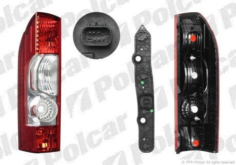 Фара задняя C JUMPER/BOXER 06- LH - (8151LL, 71748248, 1344050080) Polcar 5770870E