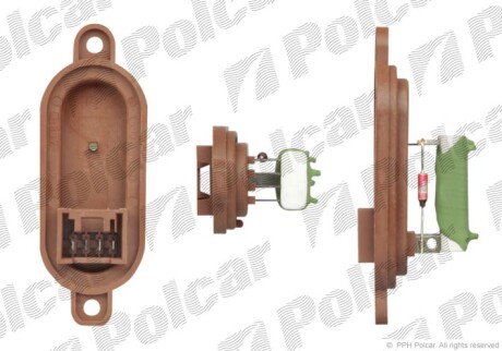 Резистор кондиционера - Polcar 5770KST-1