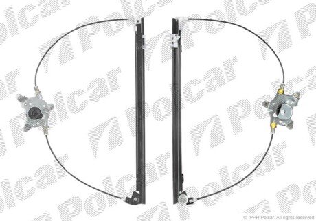 Стеклоподъемник электрический без электромотора - (7700834346, 7700838592) Polcar 6007PSG7