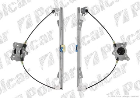 Стеклоподъемник электрический без электромотора - (7700842247) Polcar 6015PSG3