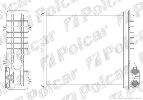 Радиаторы обогрева - Polcar 6030N8-2