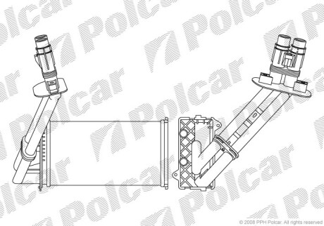 Радиаторы обогрева - Polcar 6032N8-3