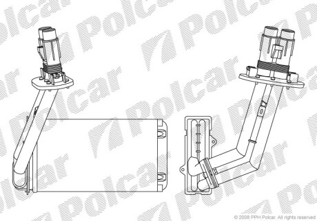 Радиаторы обогрева - Polcar 6032N8-4