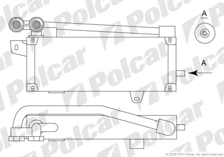 Радиаторы масла - Polcar 6033L83X