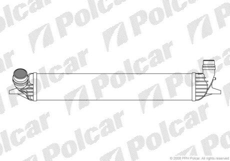 Радиаторы воздуха (Интеркулеры) - Polcar 6039J8-1