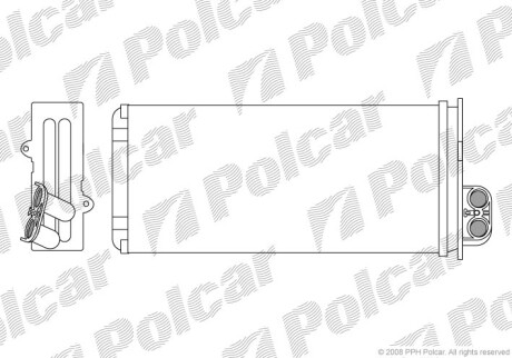 Радиаторы обогрева - Polcar 6041N8-1