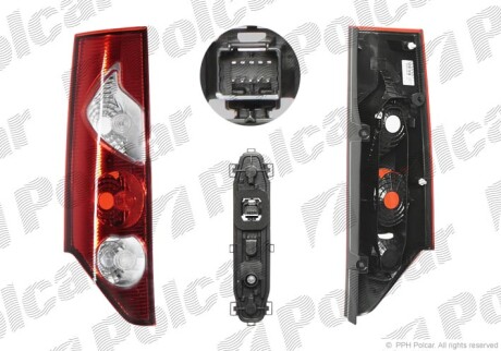 Lampa tylna - Polcar 6062871V