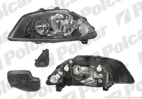 Reflektor g??wny - (6L1941029, 6L1941029B, 6L1941751B) Polcar 6731093V