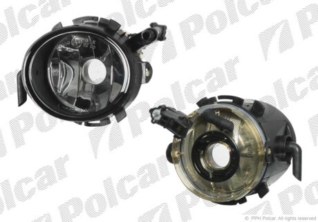 Lampa p/mgielna-prze - (6J0941701, 6J0941701A) Polcar 673229H