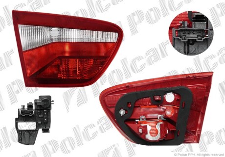 Lampa tylna wewntrzna /q/ - Polcar 6732873U