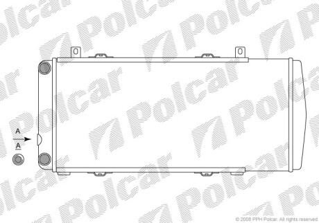 Радиаторы охлаждения - Polcar 691008-2