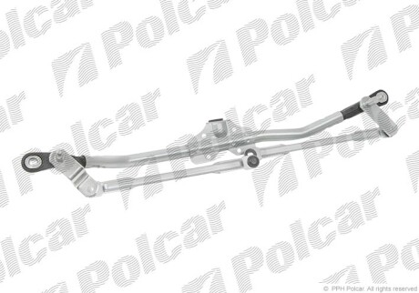 Механизм с/очистителей без моторчика - (5J1955325, 5J1955326, 5J1955605B) Polcar 6915MWP1