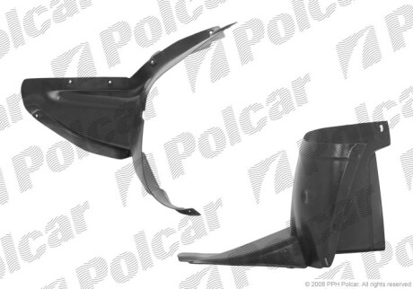 Подкрыльник - (1Z0809954) Polcar 6922FP-1