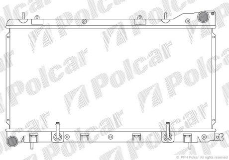 Радиаторы охлаждения - Polcar 723908-3