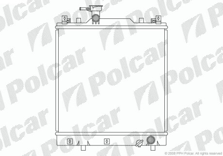 Радиаторы охлаждения - Polcar 740708-1