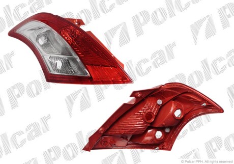 Lampa tylna - Polcar 741587E