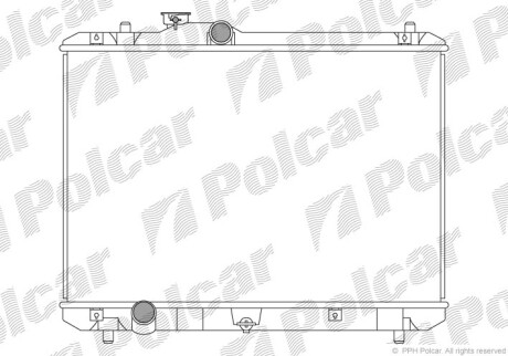 Радиаторы охлаждения - Polcar 742308-1